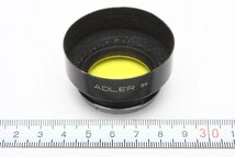 ※ ADLER アドラー 金属製 レンズフード フィルター付き フィルター径36mm メタルフード ※状態注意 PA1580_画像1
