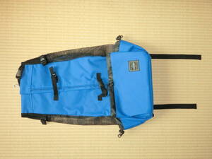 【ほぼ未使用】L.D. Dog Carrier Backpack ペットバッグ ペットリュックサック バックパック ブルー XL 首囲48-63、耐荷重16-30 犬 猫 軽量