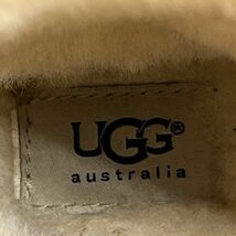 即決★UGG 美品 3247★26cm ムートンブーツ アグ メンズ 8 黒 ブラック 本革 ストーンマン ペコスブーツ アウトドア_画像6