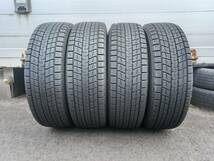 ★倉庫内保管品★バリ山!!中古スタッドレスタイヤ4本セット【ダンロップ DUNLOP WINTERMAXX SJ8 235/65R18 106Q】レクサスRX・ムラーノ等_画像1