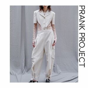 PRANK PROJECT 2WAYカットアウトオールインワン Two-way Cut-out Jumpsuit オフホワイト