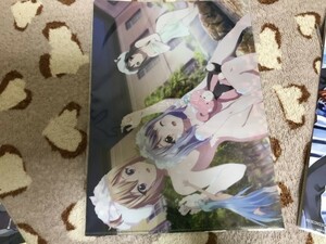 F015クリアファイル　無彩限のファントム・ワールド 京アニ　AnimeJapan2016限定　川神舞　