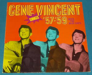 ☆LP★フランス盤●GENE VINCENT WITH THE BLUE CAPS/ジーン・ヴィンセント「Gene Sings Vincent '57-'59」●