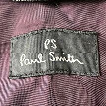 【カシミヤ混!衝撃の千鳥格子】 ポールスミス トレンチコート カシミヤ 千鳥柄 総柄 ロング丈 Paul Smith ライナー付 L アウター 秋冬_画像6