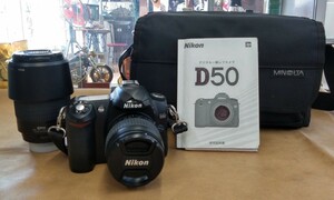 Nikon　ニコン　D50　デジタル一眼レフカメラ　ケース付き　ジャンク品