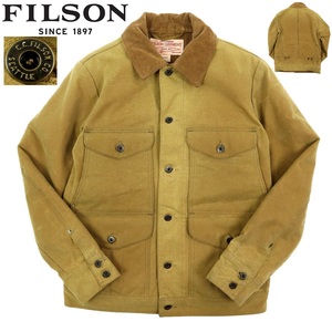 【S2928】【USA製】【オイルコーティング】【中綿入】FILSON フィルソン オイルドジャケット クルーザージャケット サイズXS
