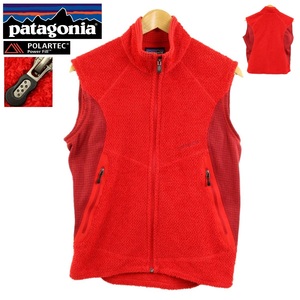 【B2582】【美品】PATAGONIA パタゴニア フリースベスト POLARTEC ポーラテック R2 サイズS