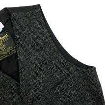 【B2587】【美品】【クリーニング済】JOURNAL STANDARD×HARRIS TWEED ジャーナルスタンダード ハリスツイード ベスト ジレ 別注 サイズM_画像5