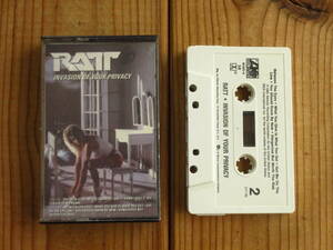 カセットテープ / Ratt / ラット / Invasion Of Your Privacy / Atlantic / 7 81257-4