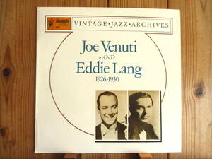 Eddie Lang エディラング & Joe Venuti ジョーヴェヌーティ / 1926-1930 [Swaggie Records / 817]