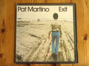 オリジナル / Pat Martino / パットマルティーノ / Exit / Muse Records / MR 5075 / US盤 / STERLING刻印 / シュリンク付