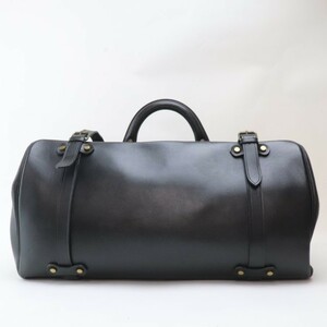 2310-65 Porter Dulles bag PORTER Yoshida bag leather made black gold metal fittings 