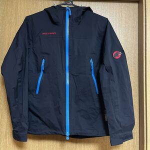  prompt decision Mammut MAMMUT new goods with defect mountain parka black lady's XS light rainsuit hard shell jacket 