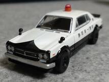 【中古・美品】TARMACWORKS×GREENLIGHT 静岡県警察GT-R_画像2