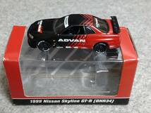 【中古・美品】JohnnyLightning ADVAN GT-R（R34）_画像1