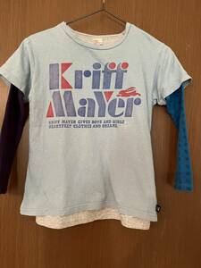 【KRIFF MAYER】クレイジーシャツ　半袖シャツ　セットアップ　size150