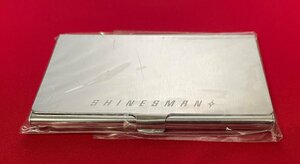 SHINESMAN 特務戦隊シャインズマン アルミ製名刺ケース 店頭販促用 非売品 当時モノ 希少 　A14380