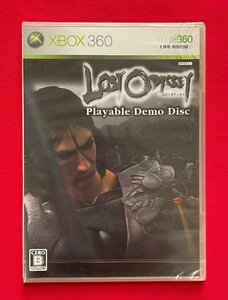 XBOX360 Lost Odyssey ロストオデッセイ Playable Demo Disc ファミ通XBOX360 1月号特別付録 非売品 未開封 当時モノ 希少 　D1819