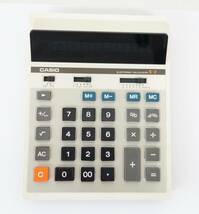 レトロコレクション　当時物 ＊CASIO COMPUTER CO.LTD　カシオ＊ELECTRONIC　CALCULATOR 　電子式卓上計算機 ＊MODEL　S-2＊元箱　説明書_画像2