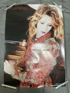 YOSHIKI B2サイズポスター X JAPAN　非売品 