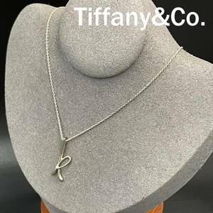 【人気】Tiffany&Co. / ティファニー アルファベット K ネックレス SV925 シルバー アクセサリー/2158824/CDK51-17