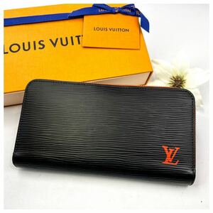 １円~　ルイヴィトン LOUIS VUITTON 4704　エピ 財布 ジッピーウォレットジップ 収納力抜群 メンズ レディース 付属品付き