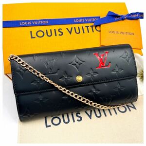 1円〜 ルイヴィトン LOUIS VUITTON 4719 ヴェルニ　ポルトフォイユ　サラ　長財布 ポシェット レディース