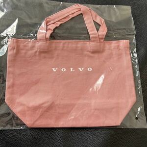 未使用★ボルボ　 VOLVO　オリジナル ランチトートバッグ /ピンク 純正　ノベルティ★非売品