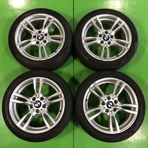 NT197 中古 BMW純正 ホイール 18×8J +34 18×8.5J +47 PCD 120 タイヤ 225/45R18 255/40R18 4本 セット【BMW 3シリーズ320d】