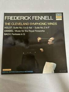 ◎N269◎LP レコード Frederick Fennell,The Cleveland Symphonic Winds/Holst/Handel/Bach/10038/ドイツ盤