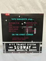 ◎N403◎LP レコード TATS YAMASHITA 山下達郎 on the STREET Corner オン・ザ・ストリート・コーナー/見本盤_画像2