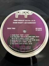 ◎N448◎LP レコード Fred Wesley And The J.B.'s フレッド・ウェズリー & ザ・JBズ/Damn Right I Am Somebody/US盤_画像6