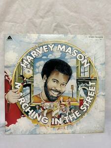 N563◎LP レコード ハーヴェイ・メイスン HARVEY MASON/MARCHING IN THE STREET マーチング・イン・ザ・ストリート/見本盤 非売品 白ラベル