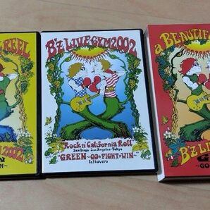 B'z LIVE-GYM 2003 A BEAUTIFUL REEL GO FIGHT WIN GREEN DVD 