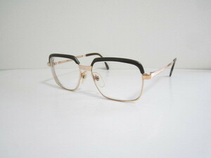 黒箱◆ビンテージ　レトロ　RODENSTOCK　CORREL　1/20　10K　金張り　ローデンストック　ウェリントン型　眼鏡　程度良品