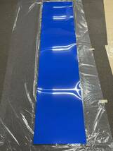 EVA　ブルー　青　厚さ3ｍｍ　2500X600　タレゴム　垂れゴム　泥除け　エバ　デコトラ アート レトロ 三分割　国産　トラックショップASC_画像1