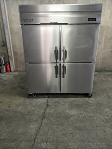 引き取り限定　中古品　ホシザキ 4ドア 業務用 ホシザキ冷凍冷蔵庫 　HRF-150Z3　動作確認済　3相200V　保証１週間