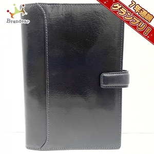 ファイロファックス Filofax 手帳 - レザー 黒 財布