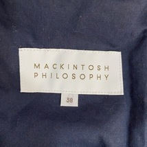 マッキントッシュフィロソフィー MACKINTOSH PHILOSOPHY ブルゾン サイズ38 L - ダークネイビー レディース 七分袖/春/秋 ジャケット_画像3