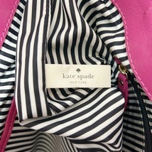 ケイトスペード Kate spade トートバッグ PXRU5384 クラシック ナイロン ケイティ ナイロン×レザー ピンク バッグ_画像8