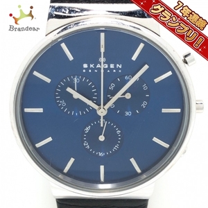 SKAGEN(スカーゲン) 腕時計 - SKW6105 メンズ クロノグラフ ブルー