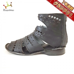  tea Be /senso Uni kot.b sandals 24 - leather black lady's shoes 
