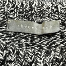 セオリーリュクス theory luxe 長袖セーター サイズ38 M - ダークグレー×黒 レディース トップス_画像3