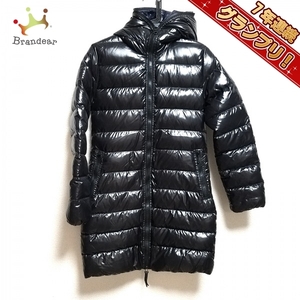 デュベティカ DUVETICA ダウンコート サイズ40 M Ace(アチェ) 黒 レディース 長袖/ジップアップ/冬 コート