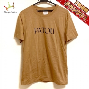 パトゥ PATOU 半袖Tシャツ サイズS - ブラウン×黒 レディース クルーネック トップス