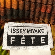 イッセイミヤケ ISSEYMIYAKE 半袖カットソー サイズ2 M - オレンジ×ダークイエロー×マルチ レディース クルーネック トップス_画像3