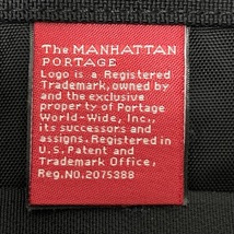 マンハッタンポーテージ Manhattan Portage ショルダーバッグ - PVC(塩化ビニール)×ナイロン 黒 バッグ_画像8