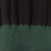 フレイアイディー FRAY I.D サイズF - 黒×グリーン レディース ハイネック/七分袖/ロング/ニット ワンピース_画像6
