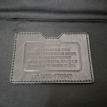 コーチ COACH リュックサック F70747 ヘリテージウェブレザーバックパック レザー 黒 バッグ_画像8