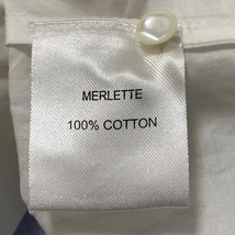 マーレット Merlette 七分袖カットソー サイズXS - 白 レディース クルーネック トップス_画像4